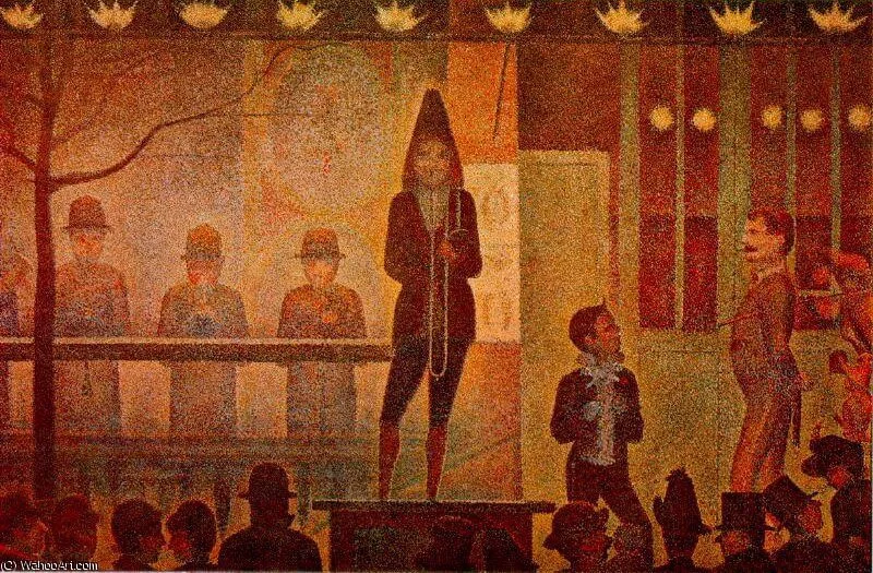 George Seurat، Circus Sideshow