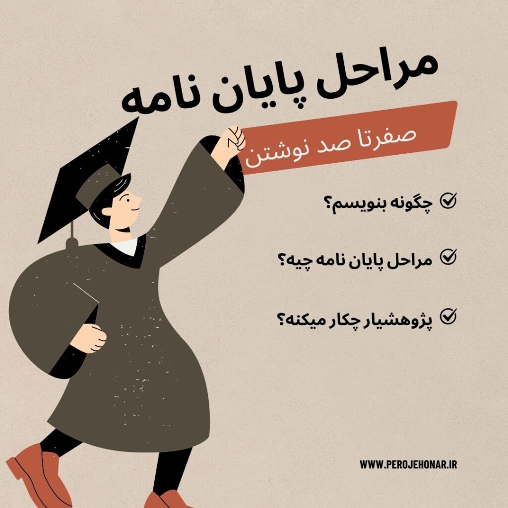 انجام پایان نامه