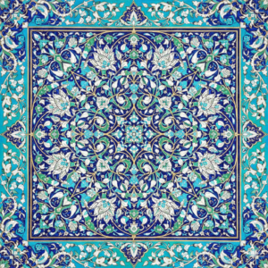 نمونه نقوش اسلیمی در معماری اسلامی
